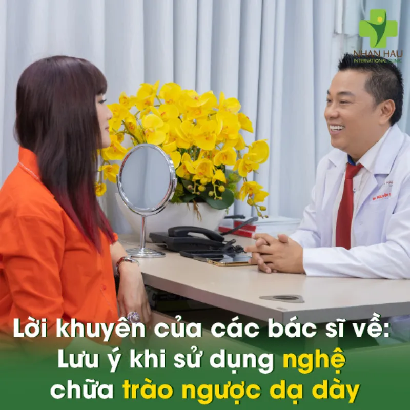 Lời khuyên của các bác sĩ về: Lưu ý khi sử dụng nghệ chữa trào ngược dạ dày