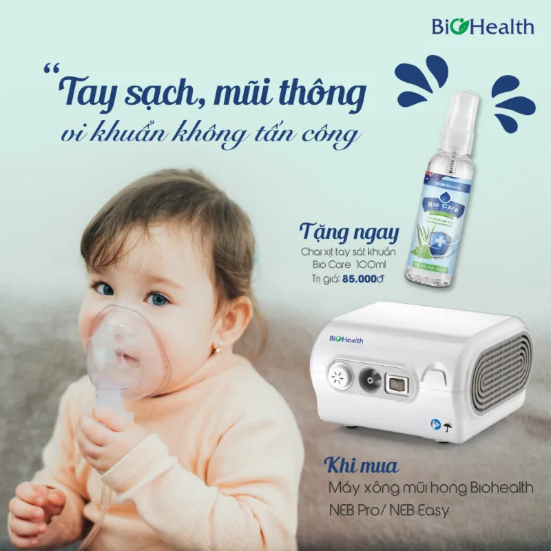 Máy xông khí dung Biohealth Neb Easy