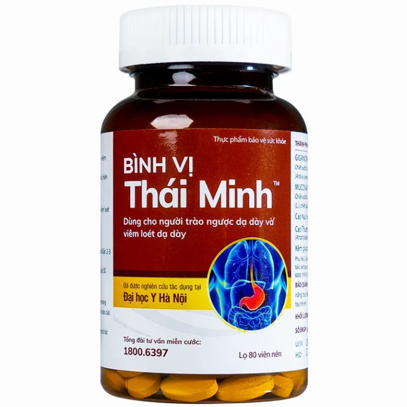 Một số sản phẩm hỗ trợ điều trị dạ dày khác