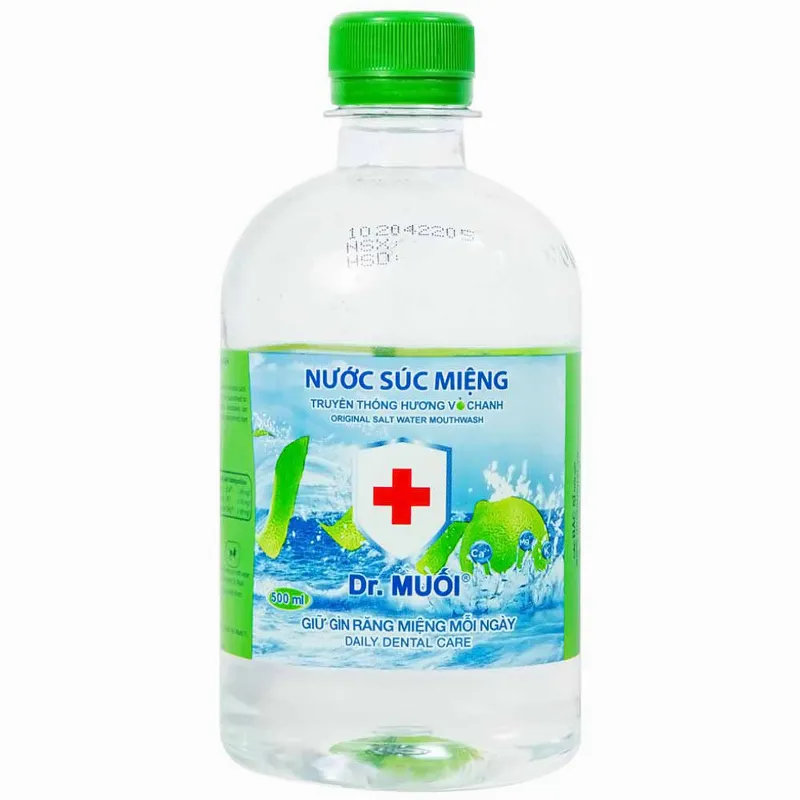 Nước Súc Miệng SMC AG+ sát khuẩn răng miệng, khử mùi hôi, hỗ trợ phòng chống viêm lợi (250ml)