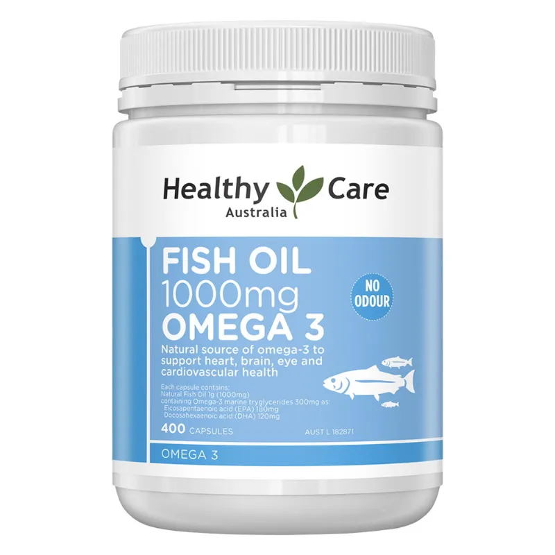 Omega 3 Healthy Care là viên uống dầu cá của thương hiệu Healthy Care đến từ Úc