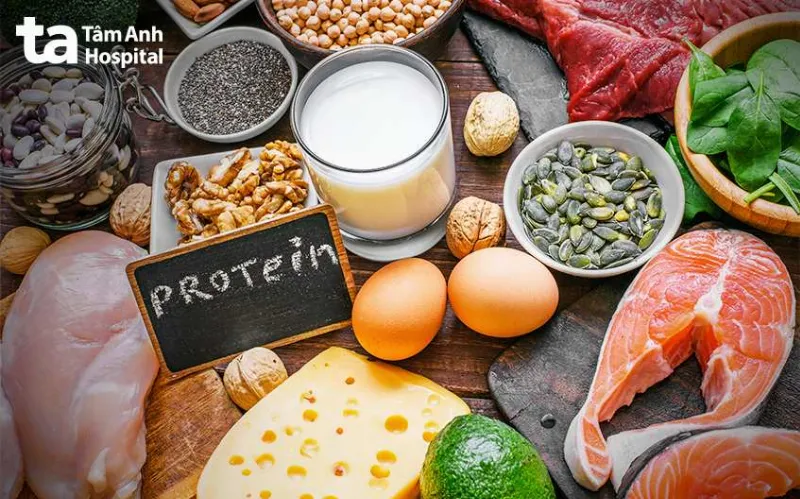 Protein có thể tìm thấy trong nhiều loại thực phẩm quen thuộc