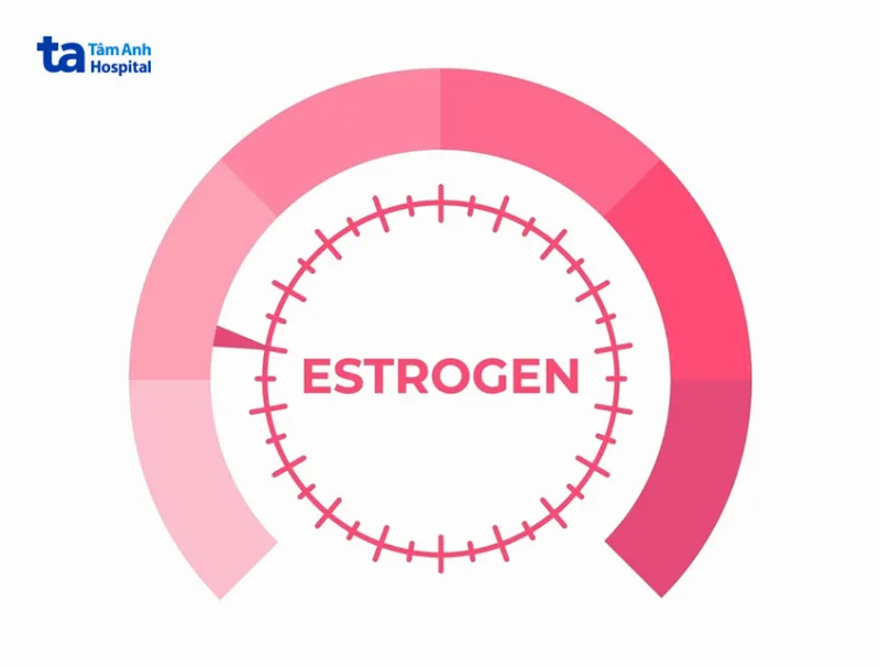 sự thiếu hụt estrogen