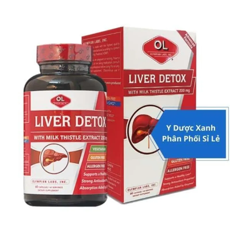 thuốc mát gan Liver Detox