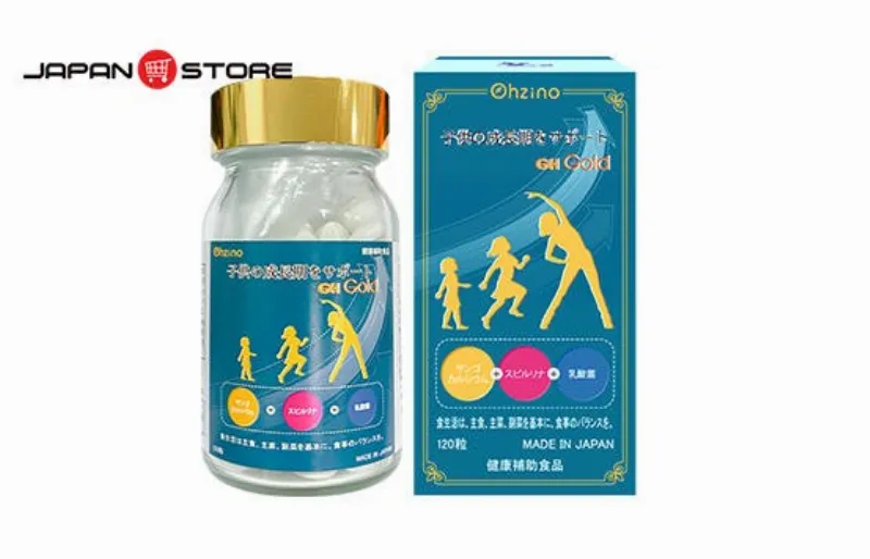 Viên uống hỗ trợ tăng chiều cao GH GOLD OZHINO Nhật Bản